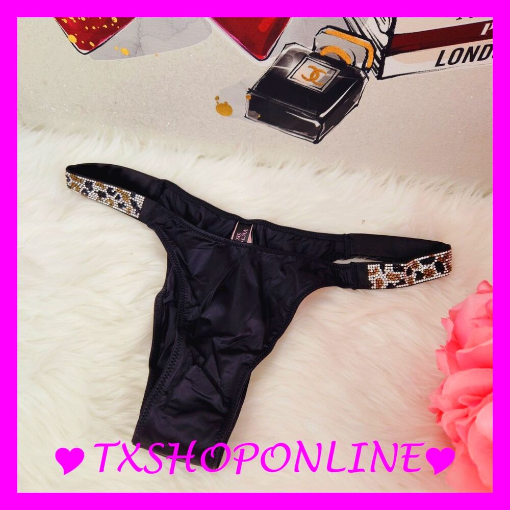 💗👙Victoria's Secret Bling Brazilian Panty 👙💗NWT